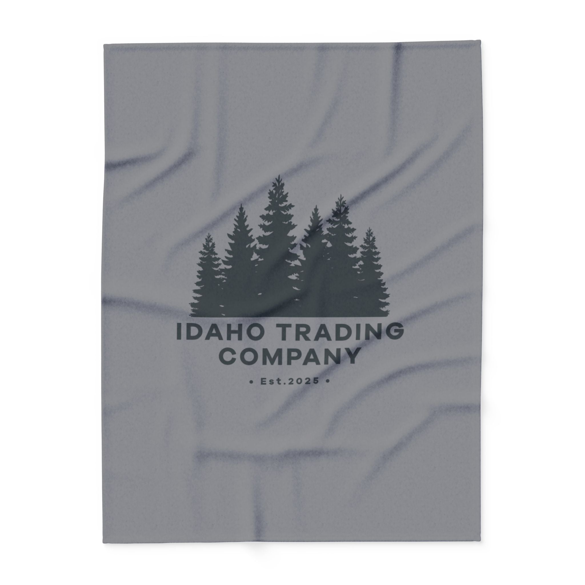 Idaho Trading Company Fleece Blanket — Cozy Forest Throw