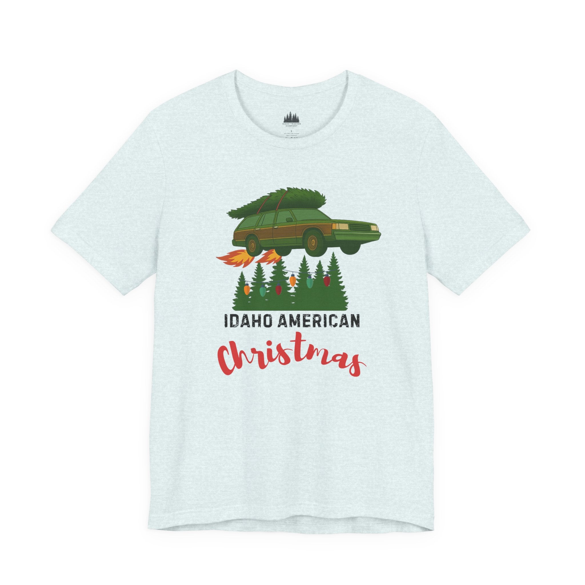 Idaho American Christmas Holiday T-Shirt