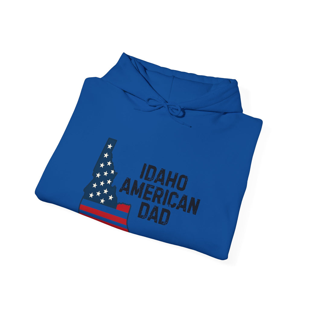 Idaho American Dad Hoodie No Sleeve Logo