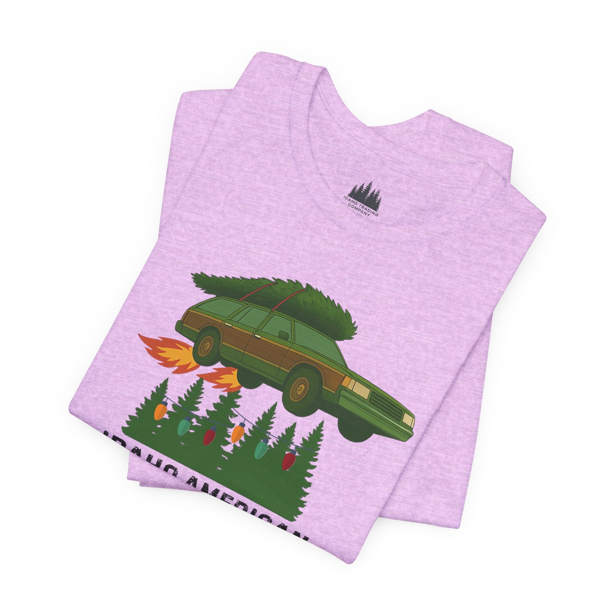Idaho American Christmas Holiday T-Shirt