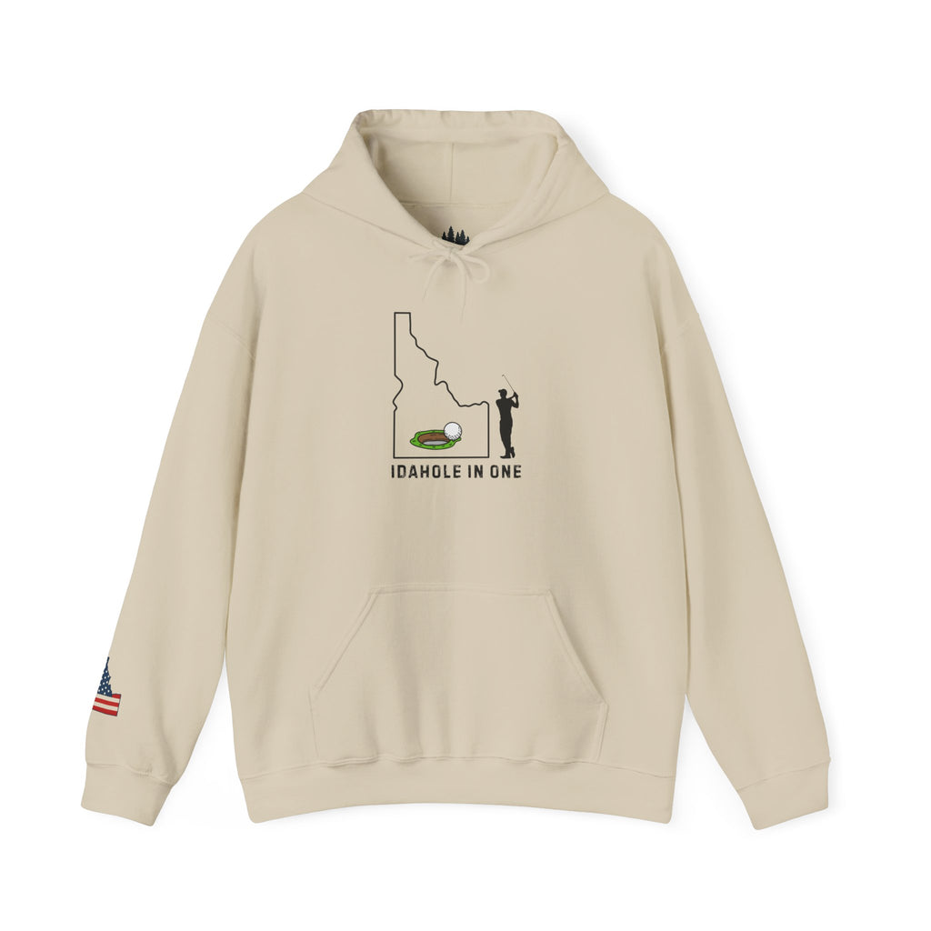'Idahole In One' Men's Golf Hoodie