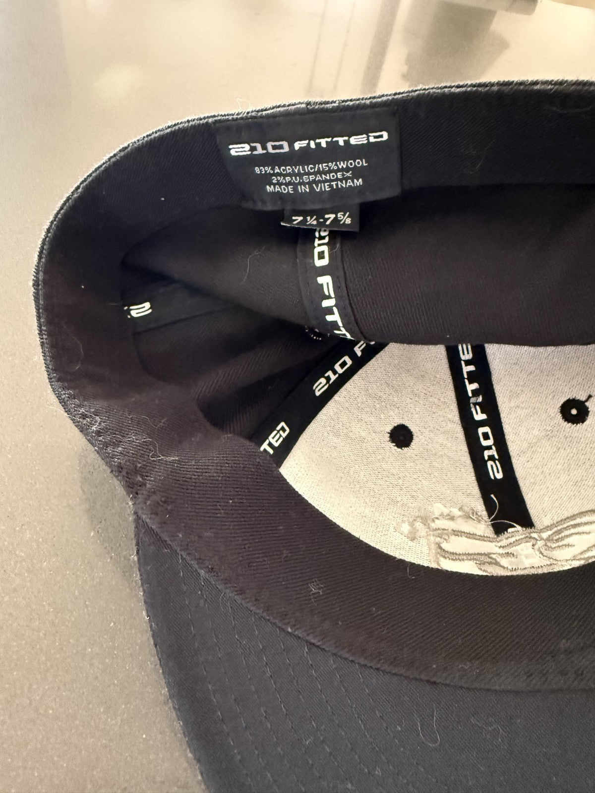 Honolua Maui Black 210 Fitted Cap 7 1/4 - 7 5/8