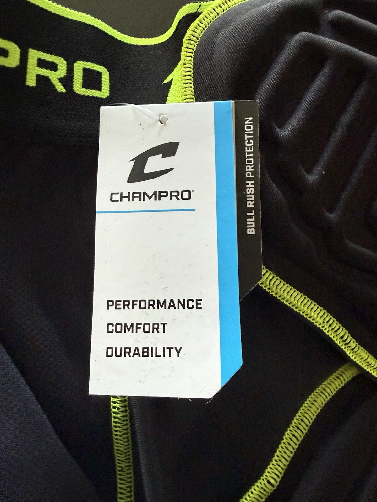 Champro Mens Bull Rush 7 Padded Integrated Football Girdle With Pads Adult M