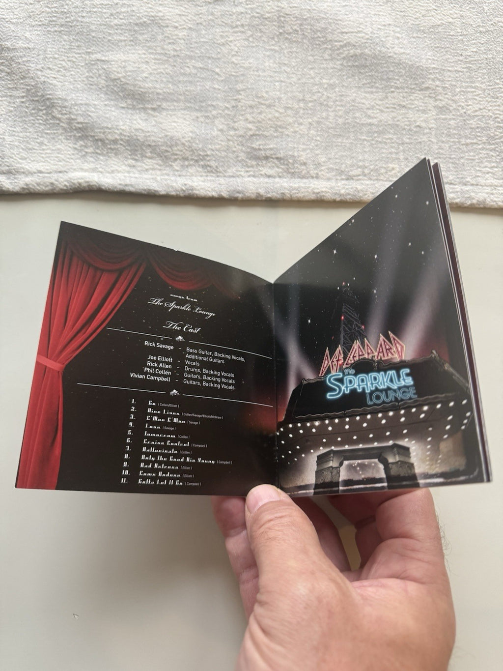 DEF LEPPARD The Sparkle Lounge 2006 US CD AUTOGRAPHED By The Band.