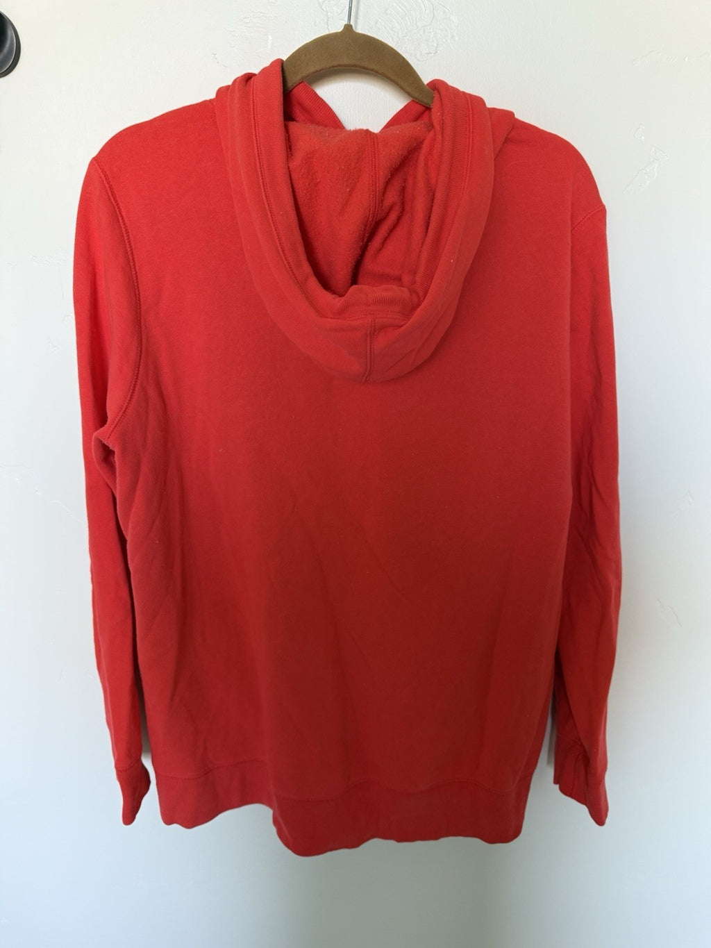 Under Armour Loose Red Hoodie Fleece Lined Size XL