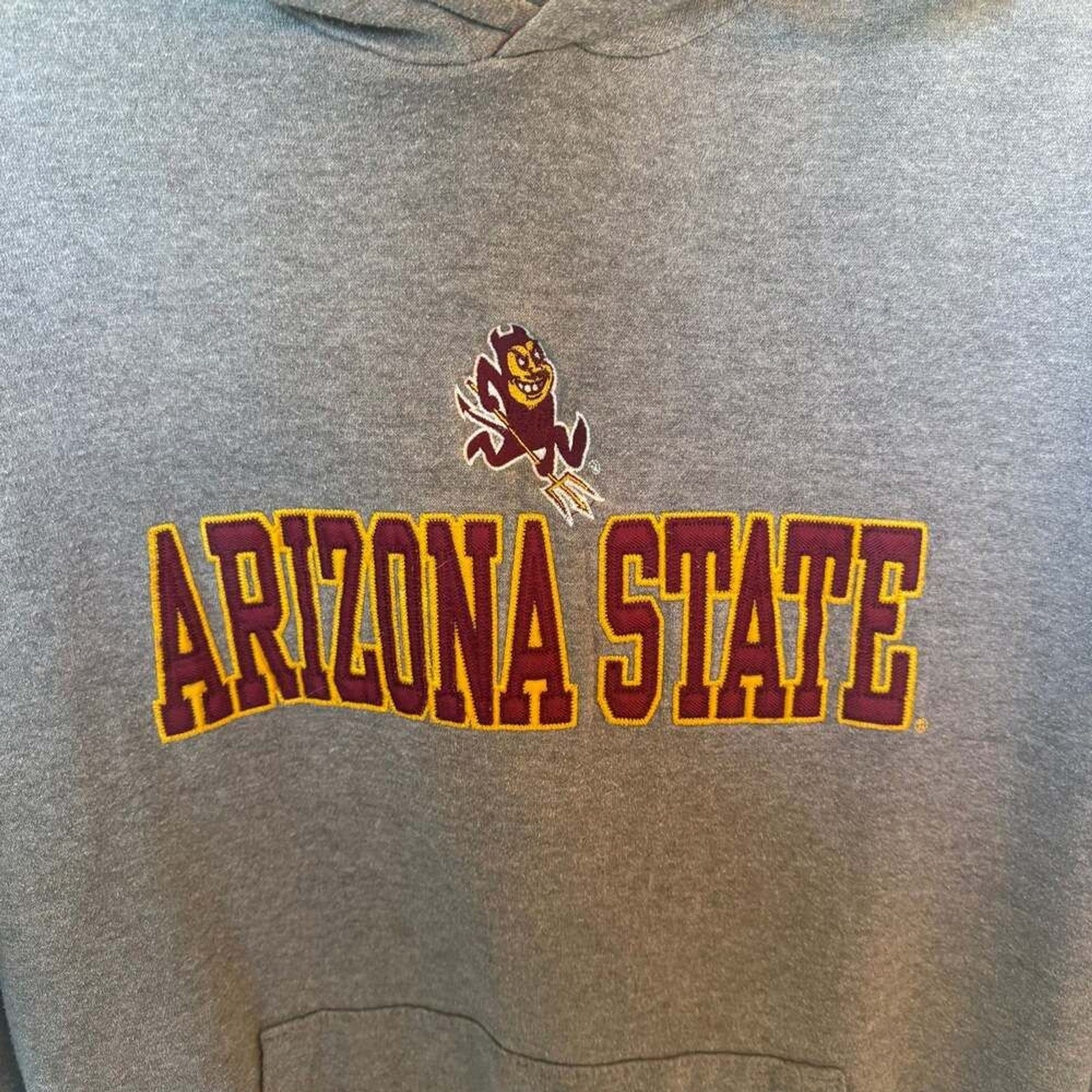 Vintage Arizona State University Sun Devils Large Hoodie