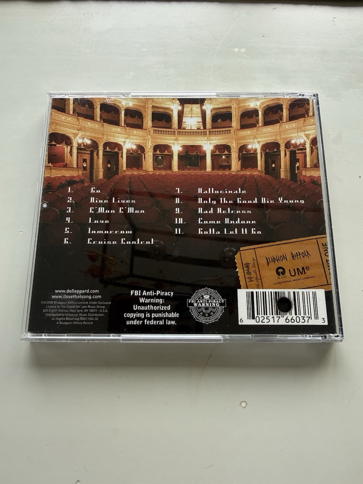 DEF LEPPARD The Sparkle Lounge 2006 US CD AUTOGRAPHED By The Band.