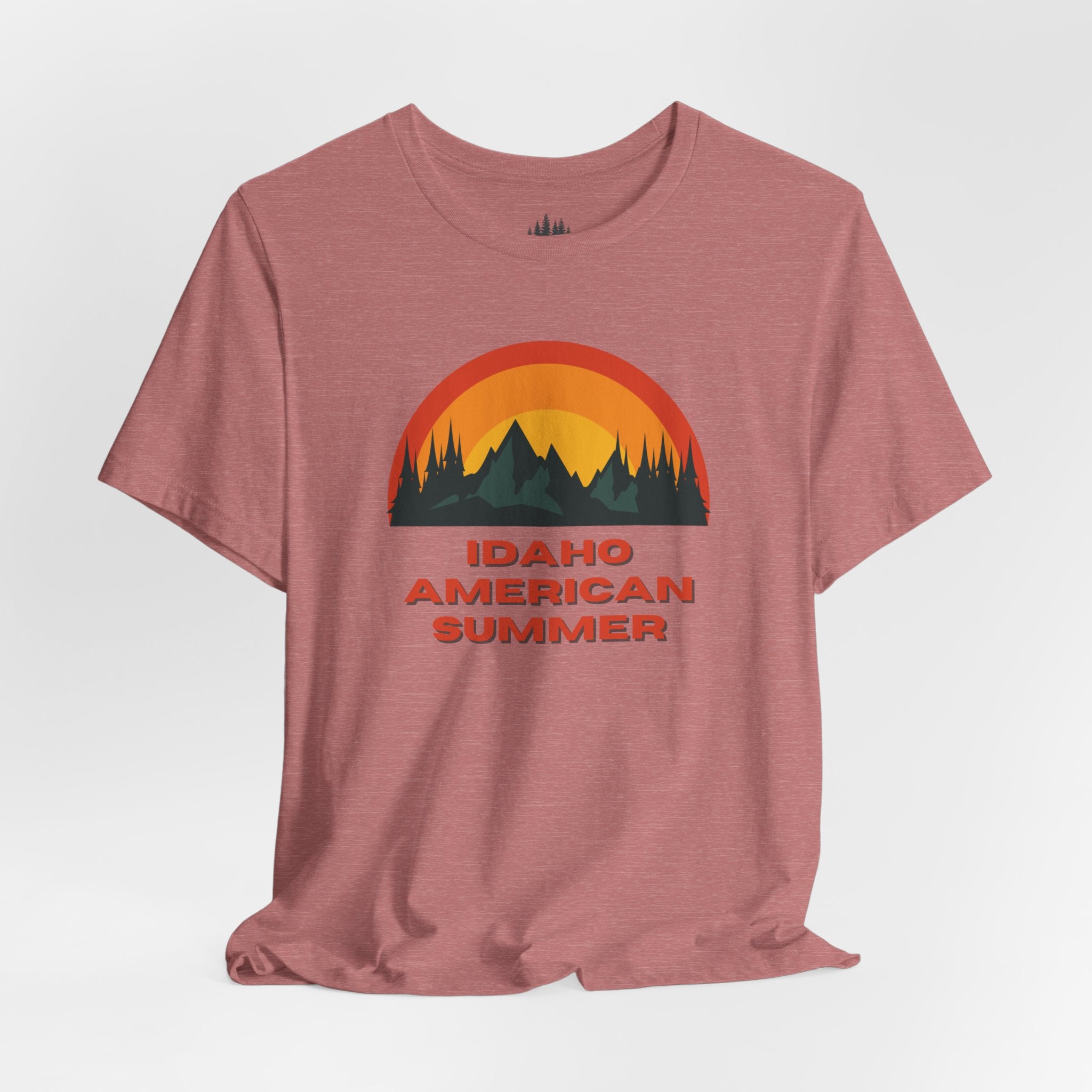 Idaho American Summer Retro T-Shirt