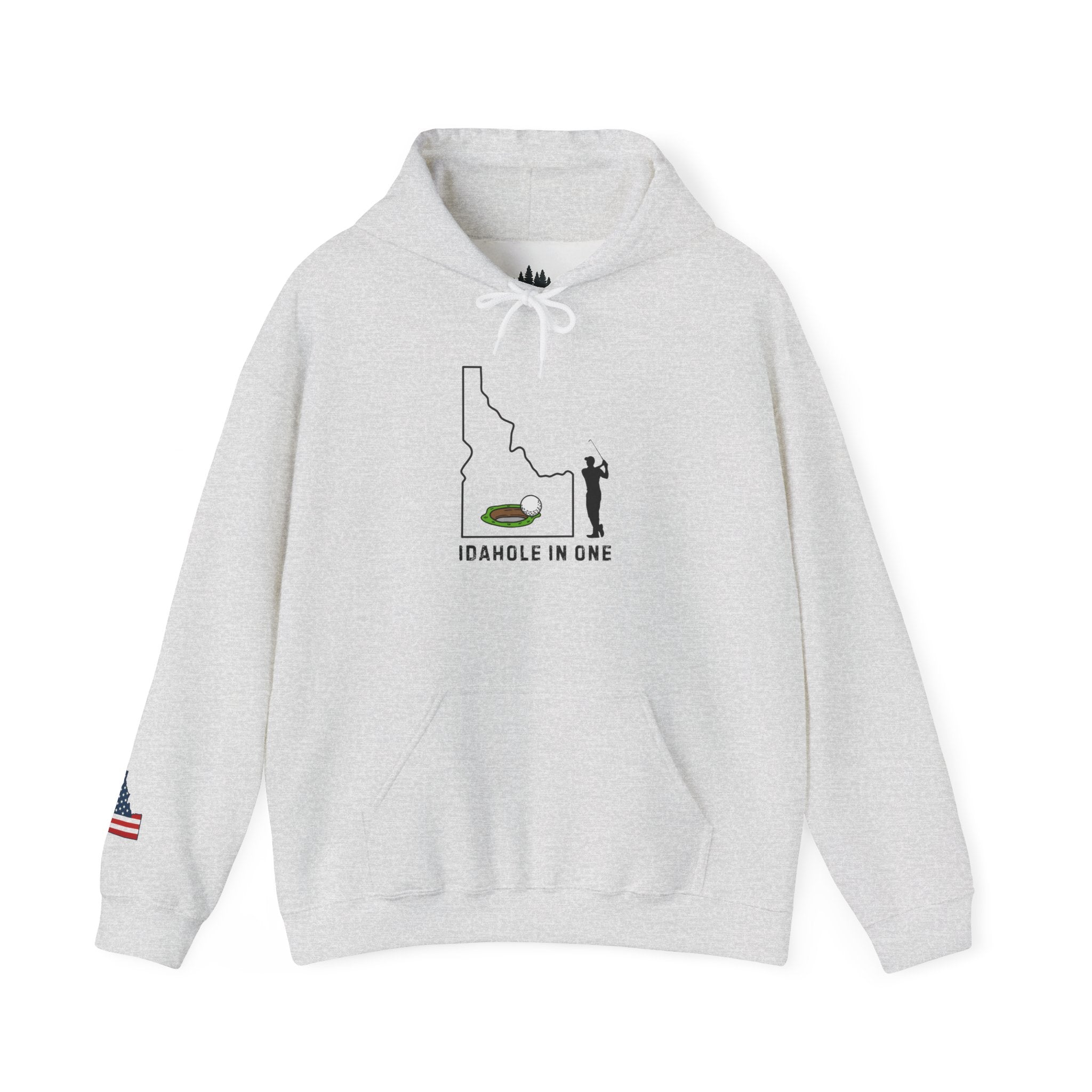 'Idahole In One' Men's Golf Hoodie