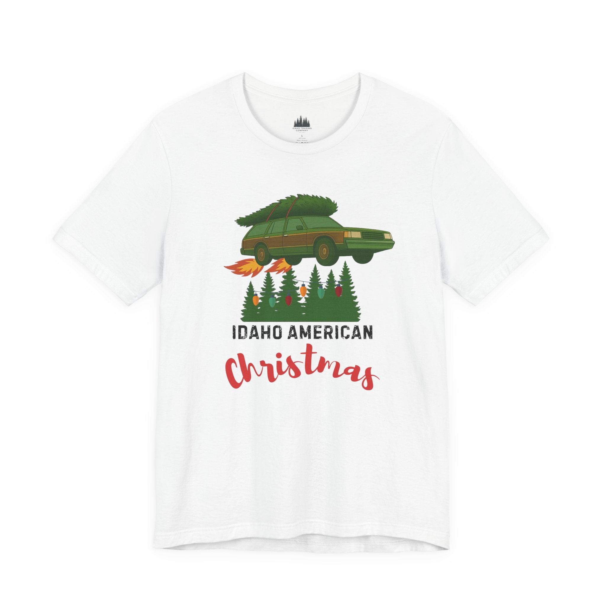 Idaho American Christmas Holiday T-Shirt