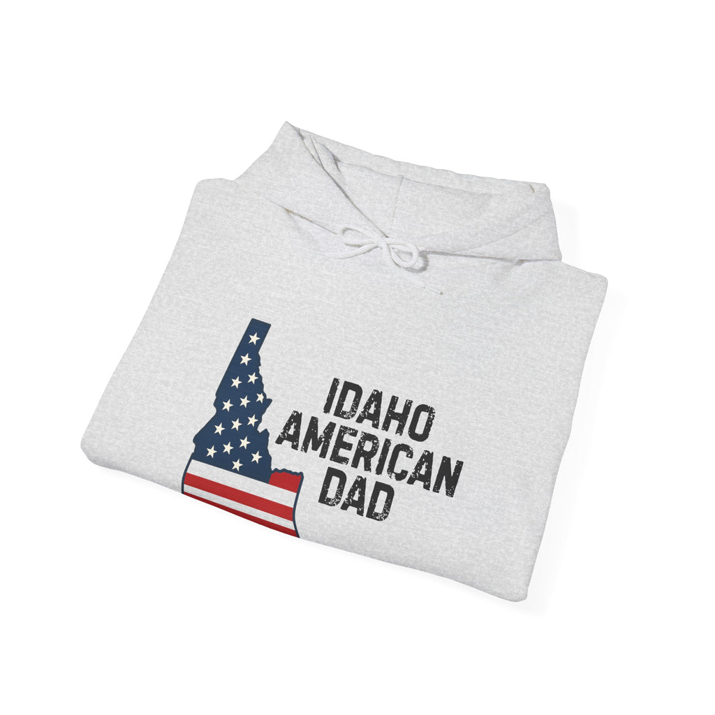 Idaho American Dad Hoodie No Sleeve Logo