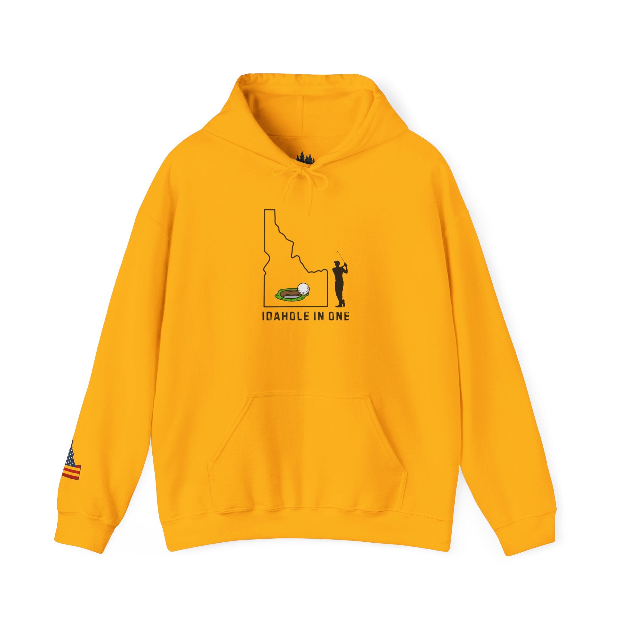 'Idahole In One' Men's Golf Hoodie