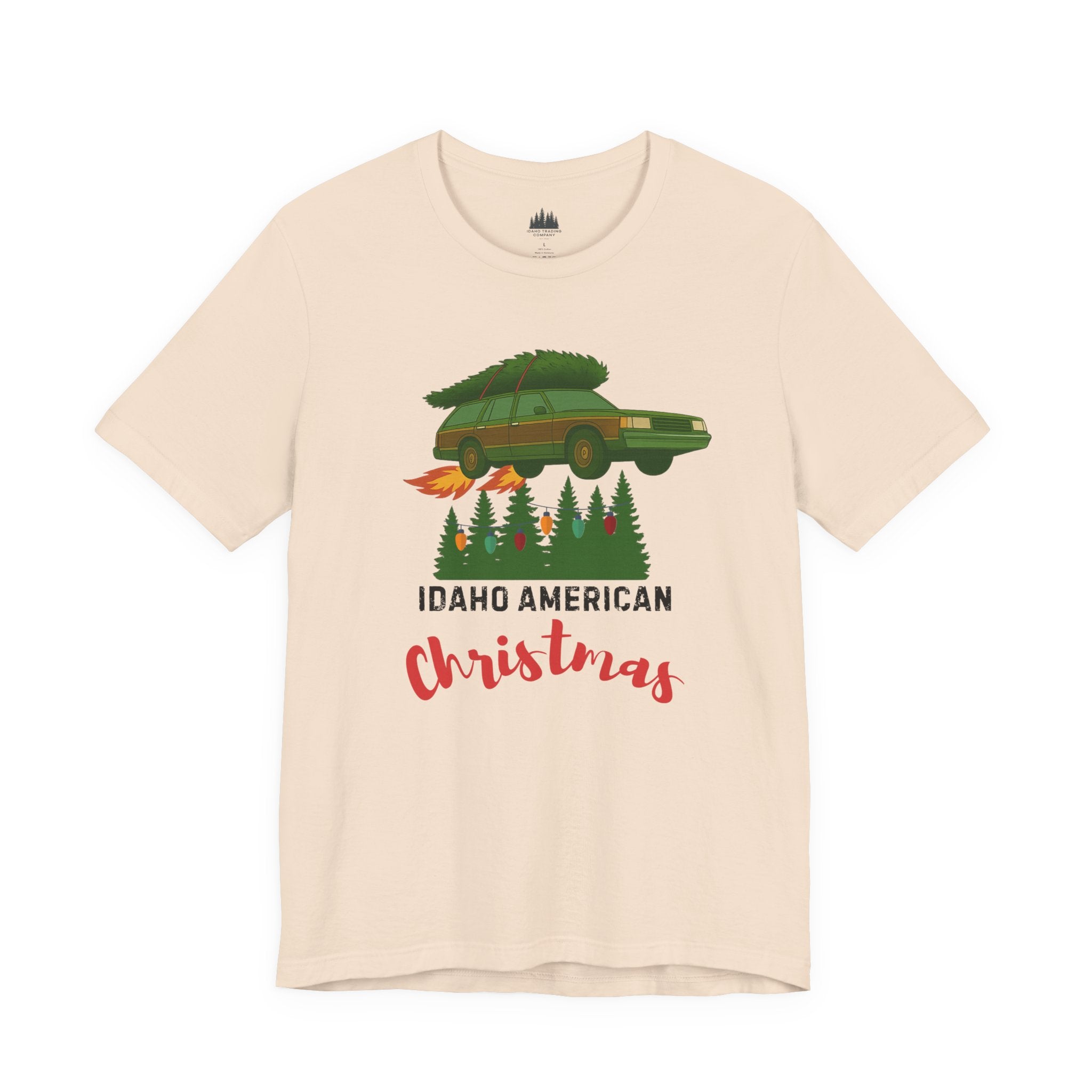 Idaho American Christmas Holiday T-Shirt
