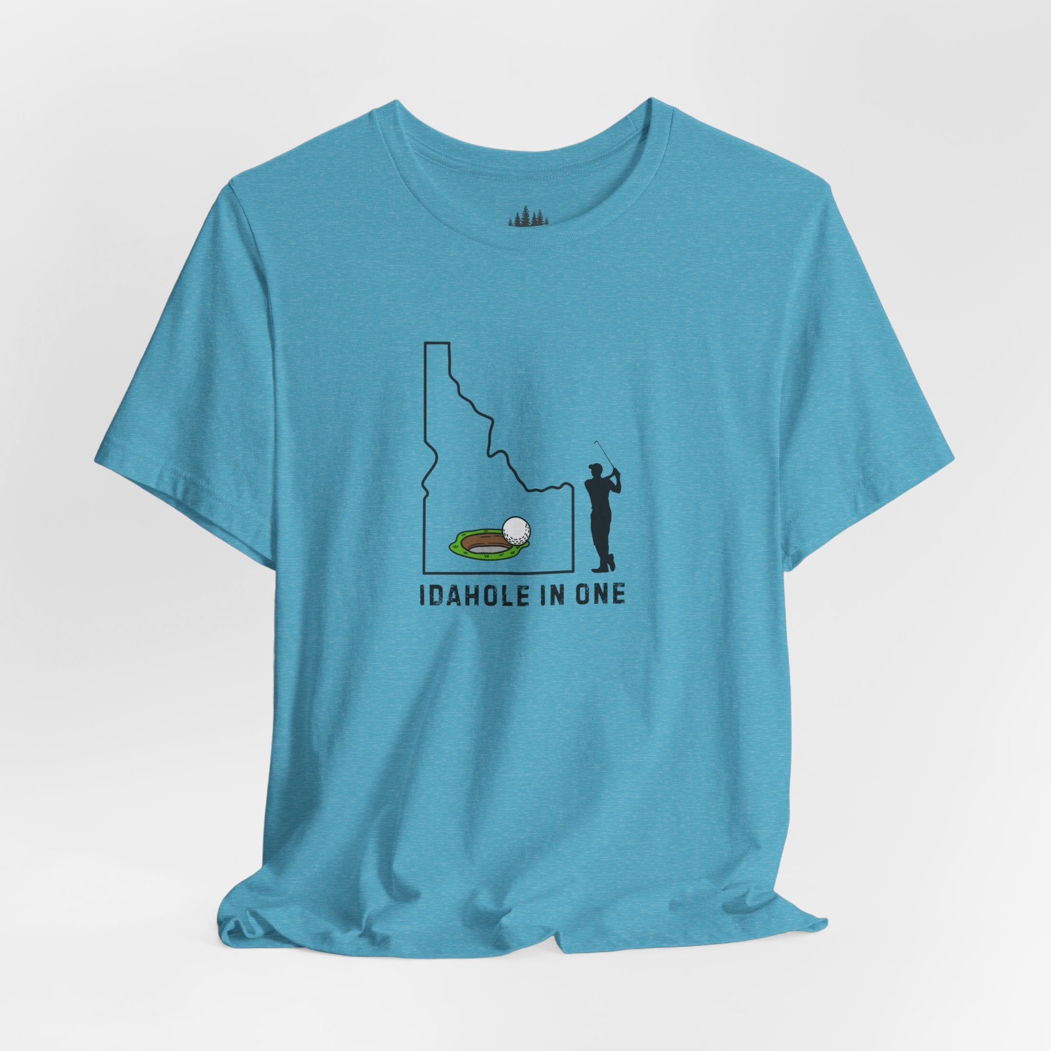 Idahole In One Men's Golf T-Shirt