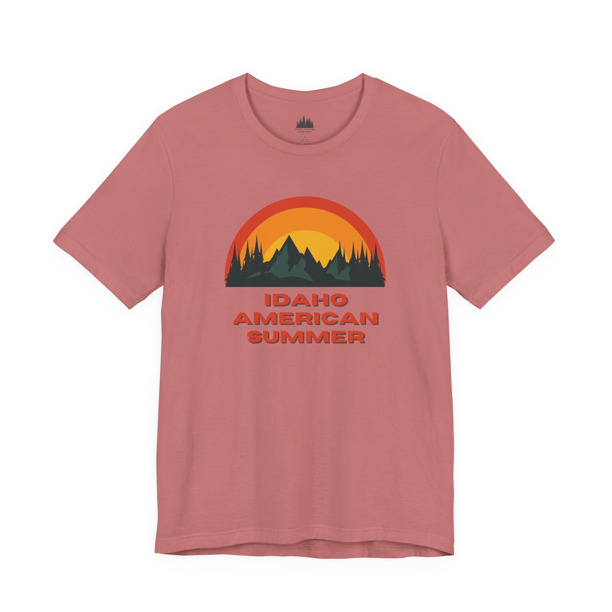 Idaho American Summer Retro T-Shirt