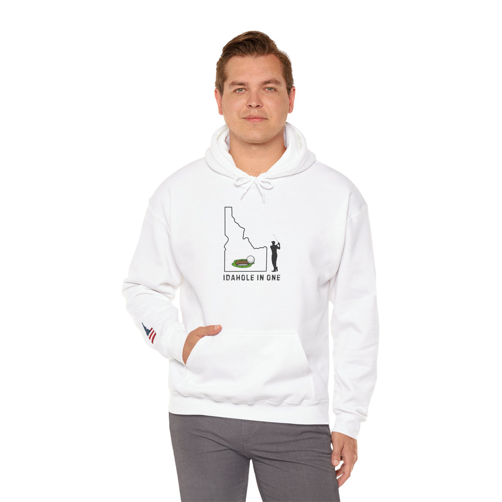 'Idahole In One' Men's Golf Hoodie