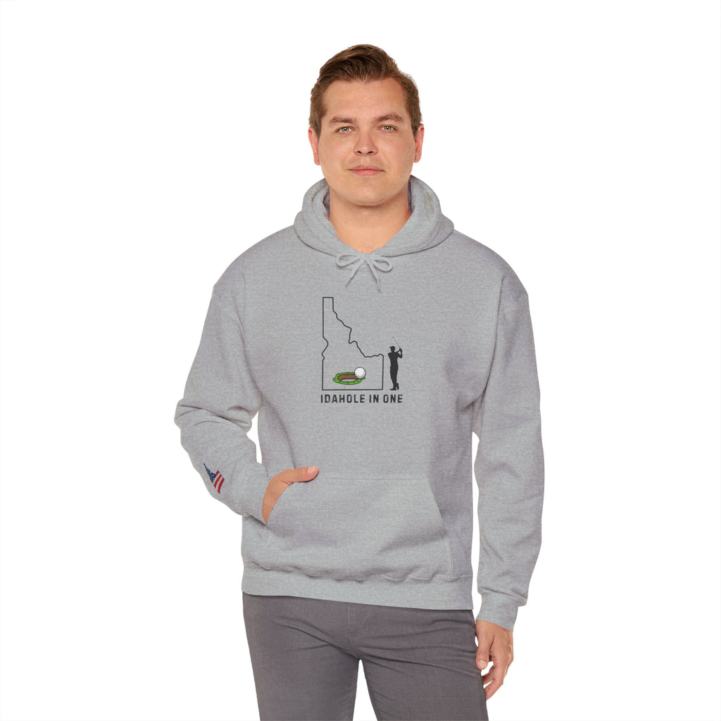 'Idahole In One' Men's Golf Hoodie