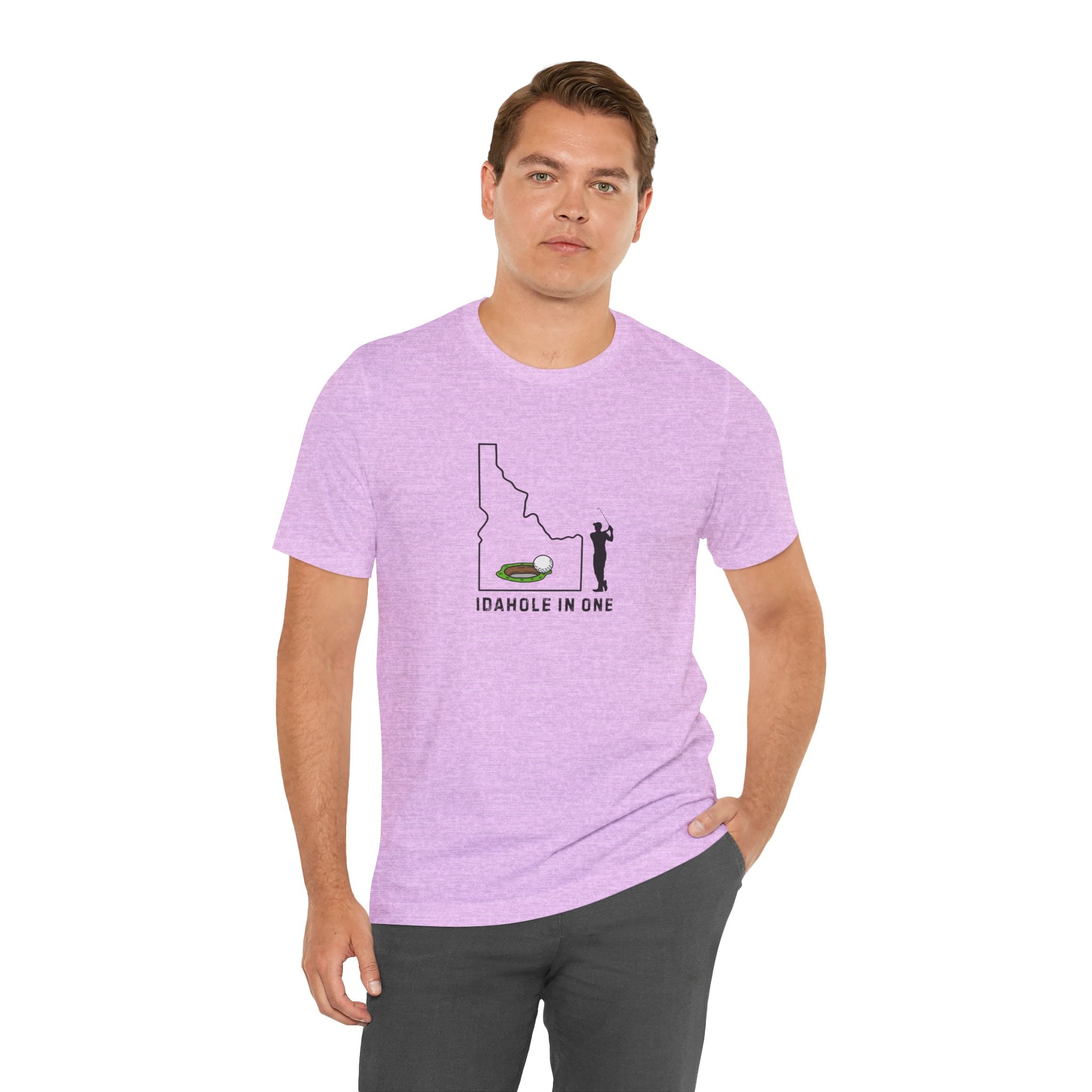 Idahole In One Men's Golf T-Shirt
