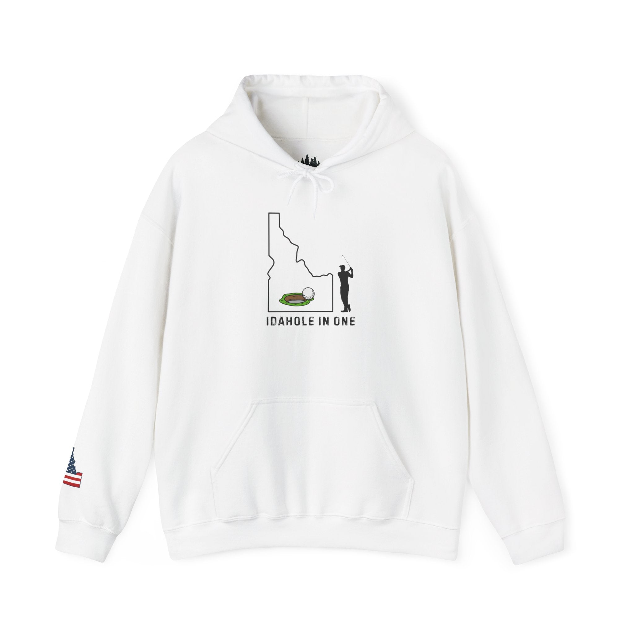 'Idahole In One' Men's Golf Hoodie