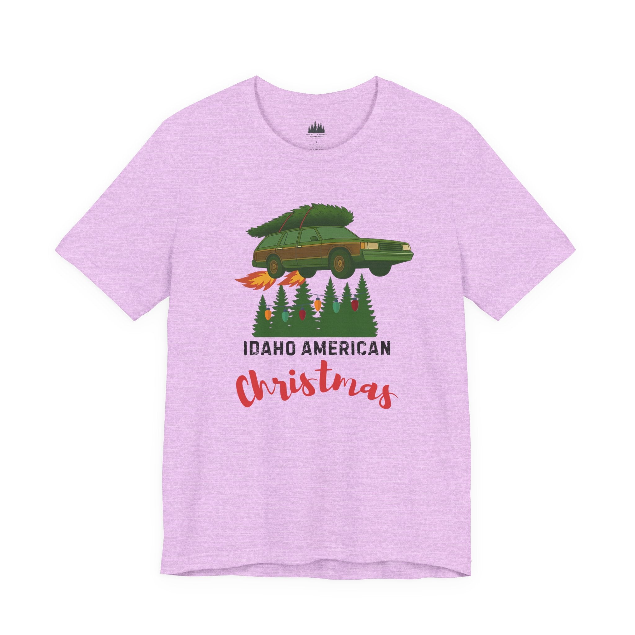 Idaho American Christmas Holiday T-Shirt