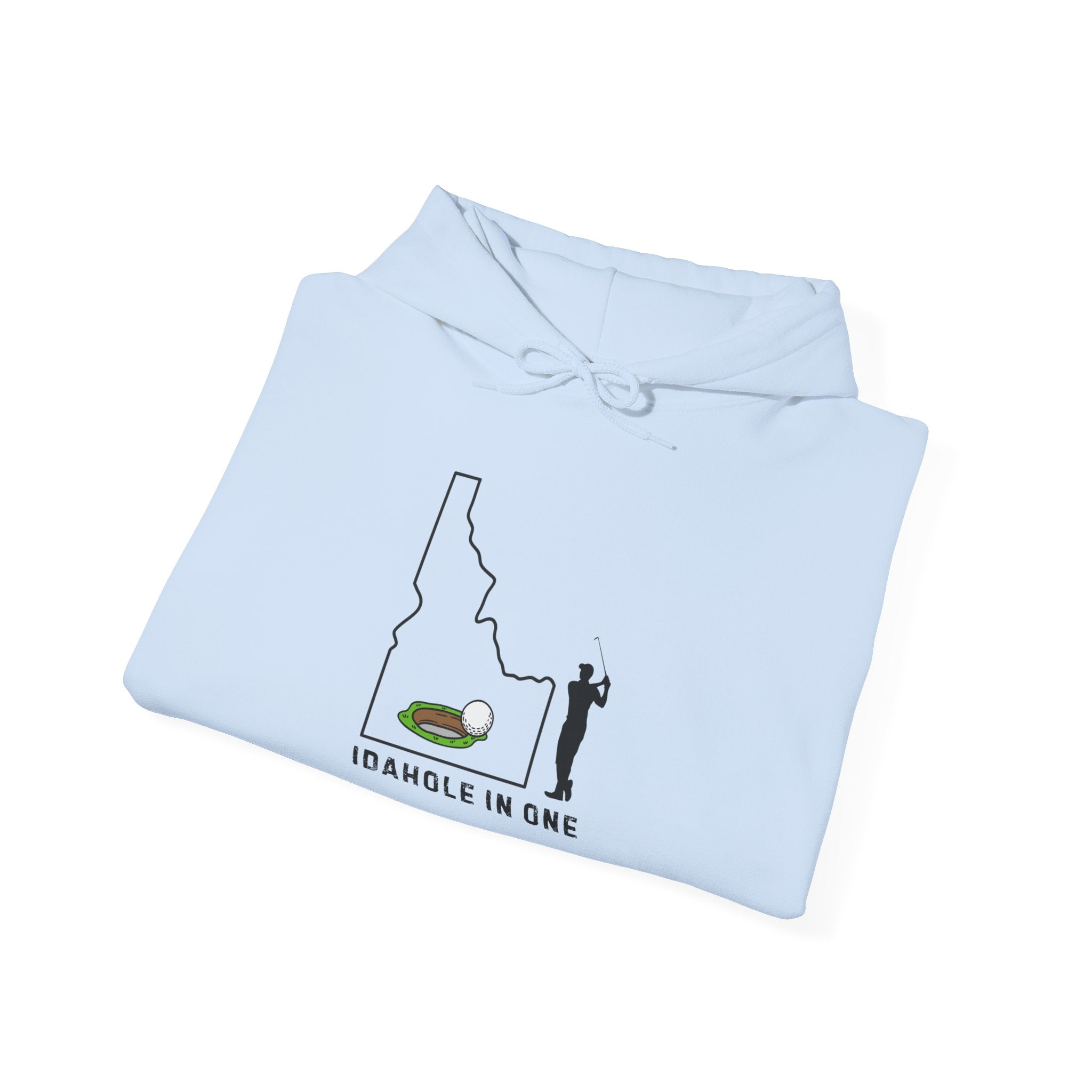 'Idahole In One' Men's Golf Hoodie