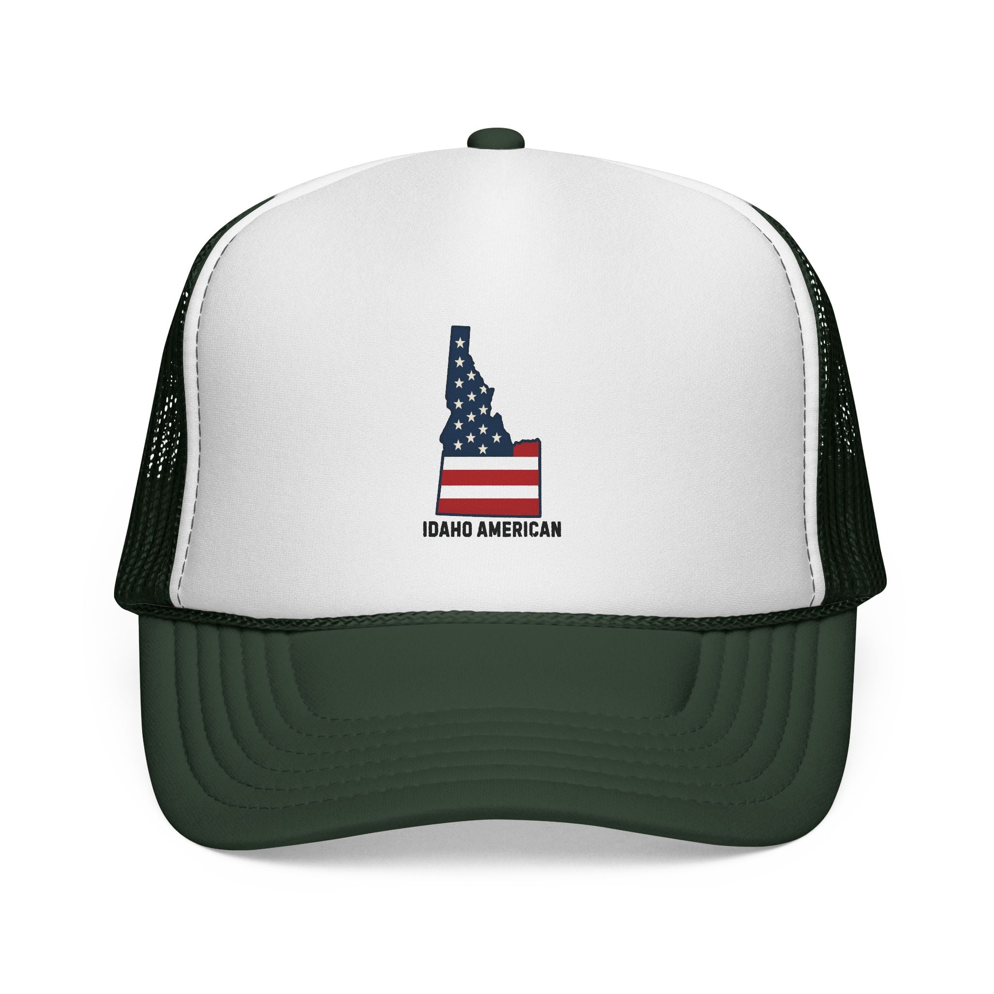 Idaho American Trucker Cap - Patriotic Mesh Hat