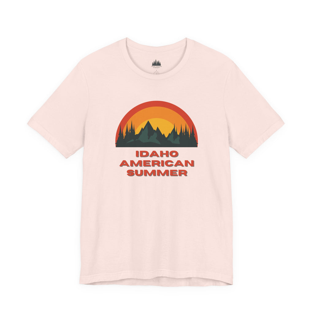 Idaho American Summer Retro T-Shirt