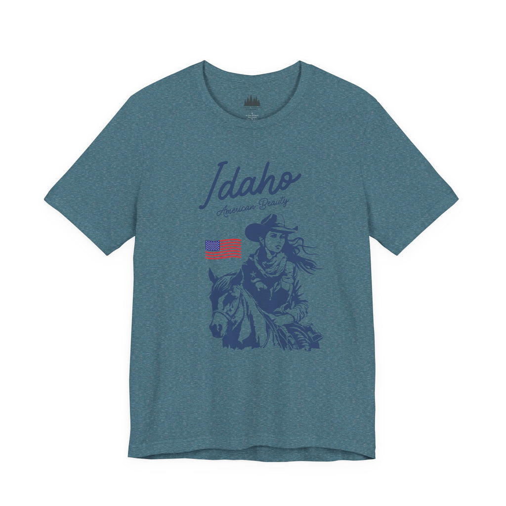 Idaho American Beauty Vintage Western T-Shirt