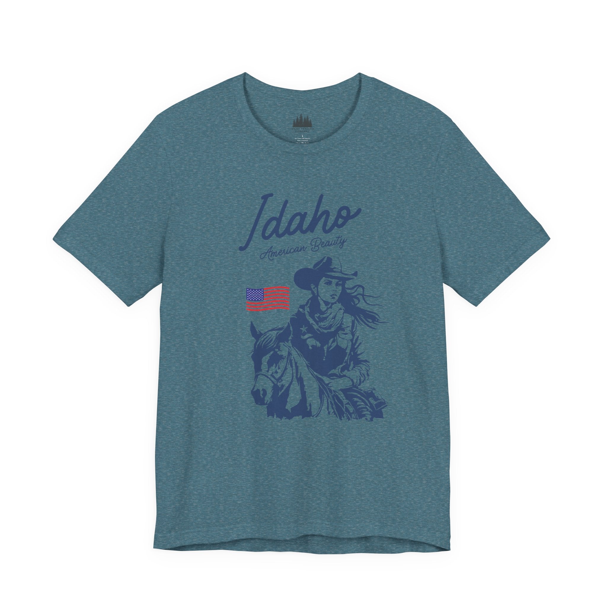 Idaho American Beauty Vintage Western T-Shirt