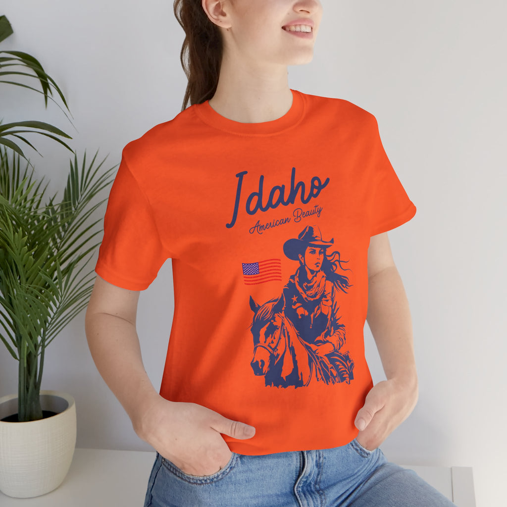 Idaho American Beauty Vintage Western T-Shirt