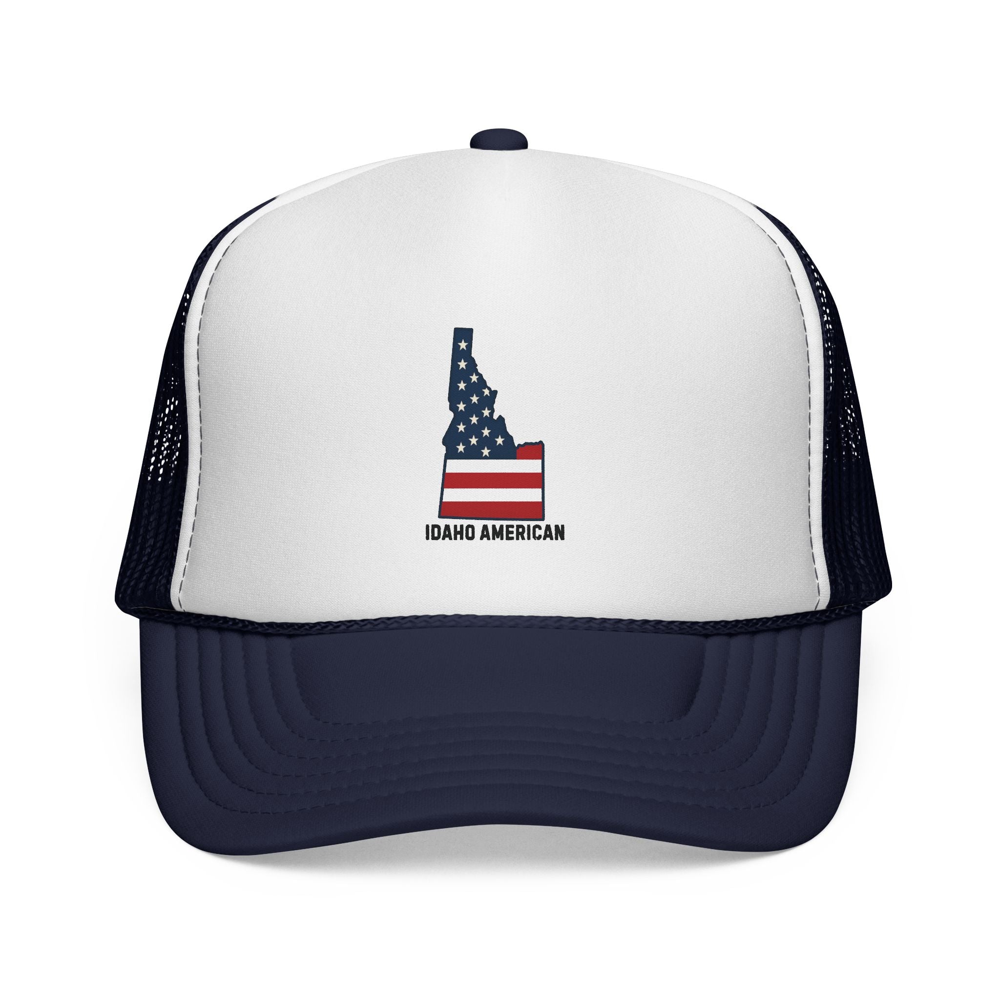 Idaho American Trucker Cap - Patriotic Mesh Hat