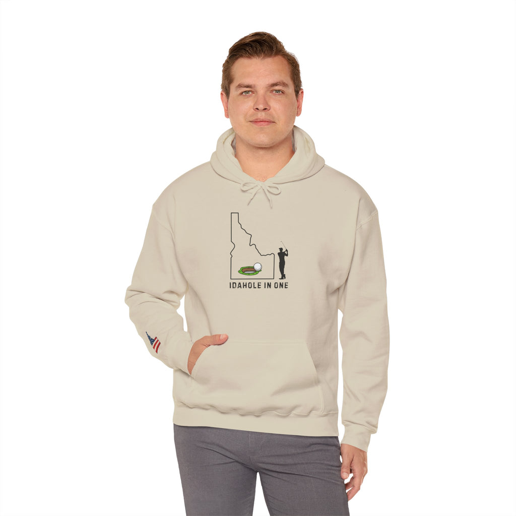 'Idahole In One' Men's Golf Hoodie