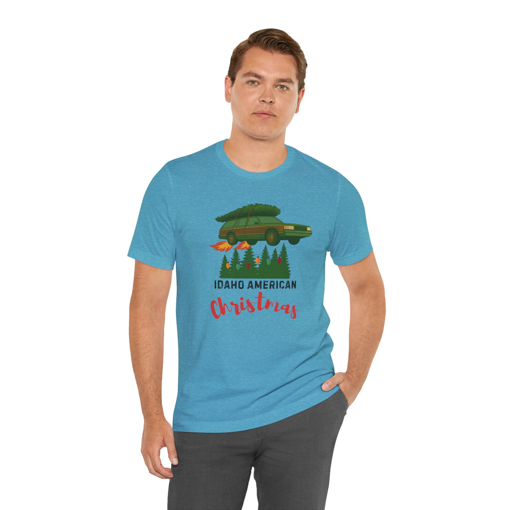 Idaho American Christmas Holiday T-Shirt