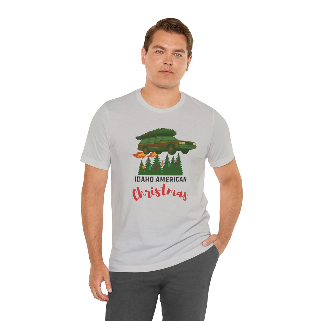 Idaho American Christmas Holiday T-Shirt