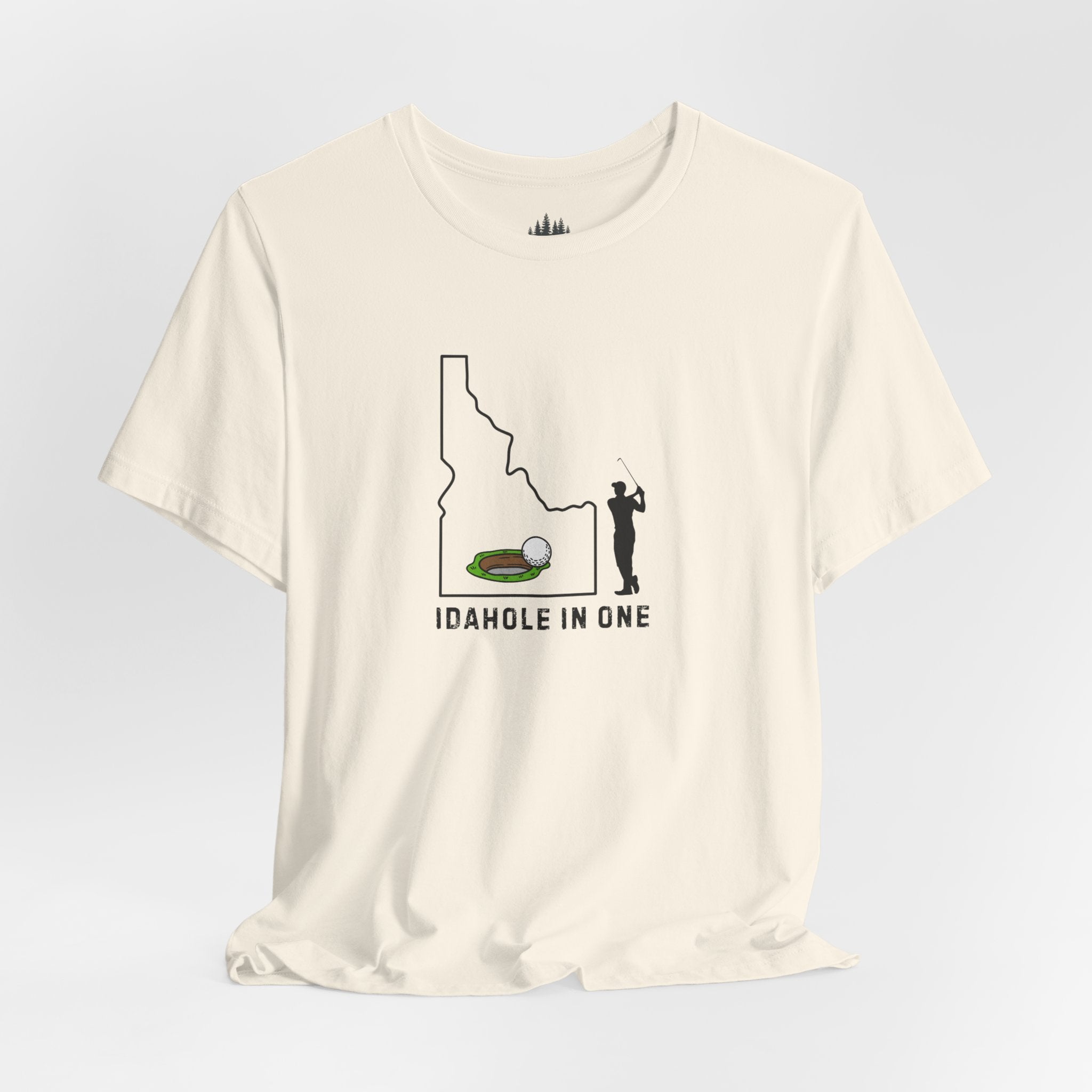 Idahole In One Men's Golf T-Shirt