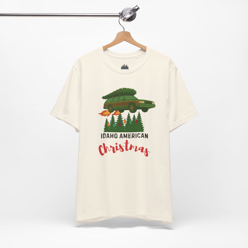 Idaho American Christmas Holiday T-Shirt