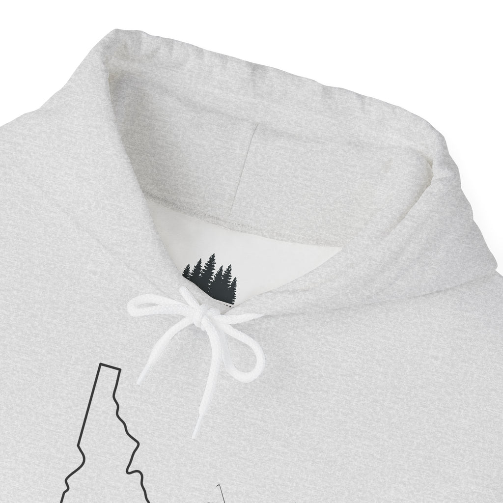 'Idahole In One' Men's Golf Hoodie with Sleeve Logo