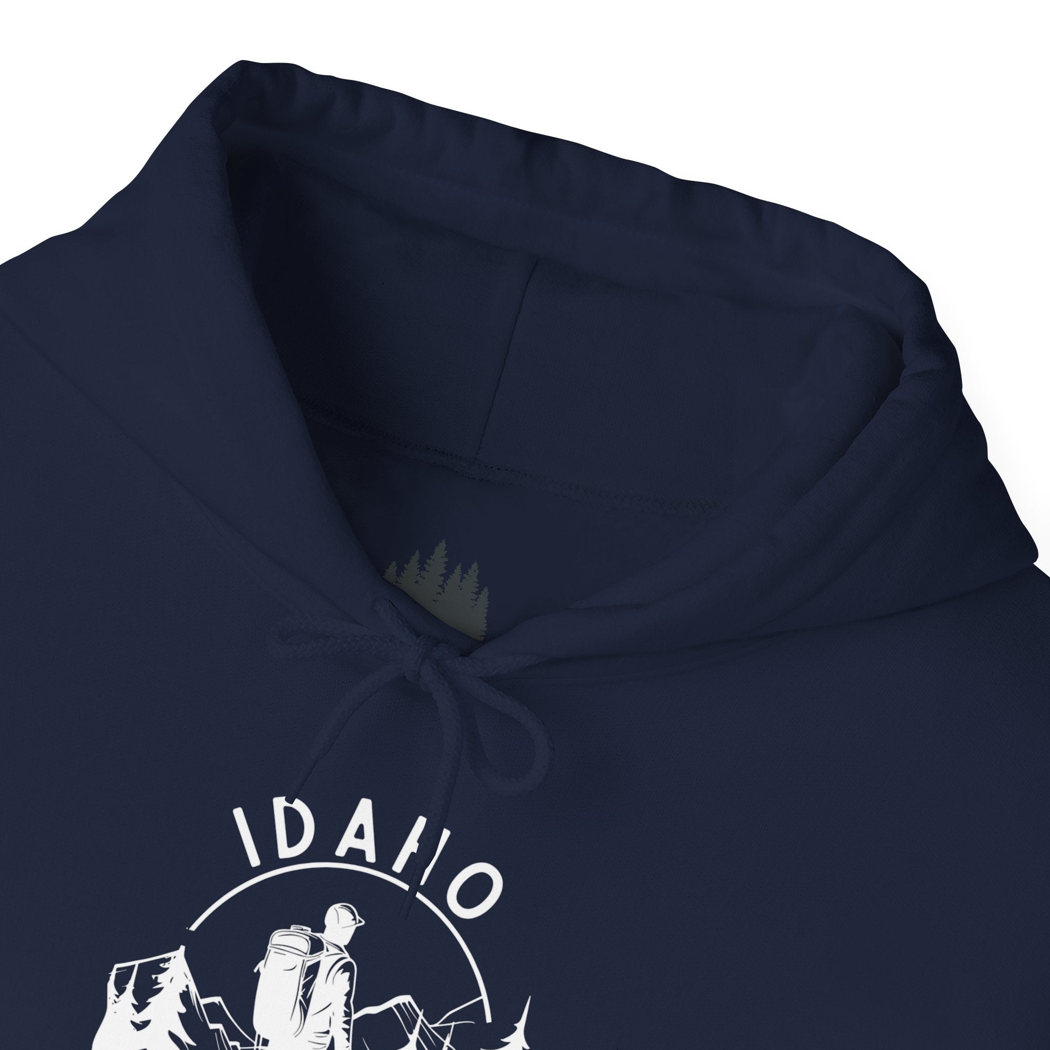 "Idaho American Patriot State of Mind" Hoodie with Sleeve Logo