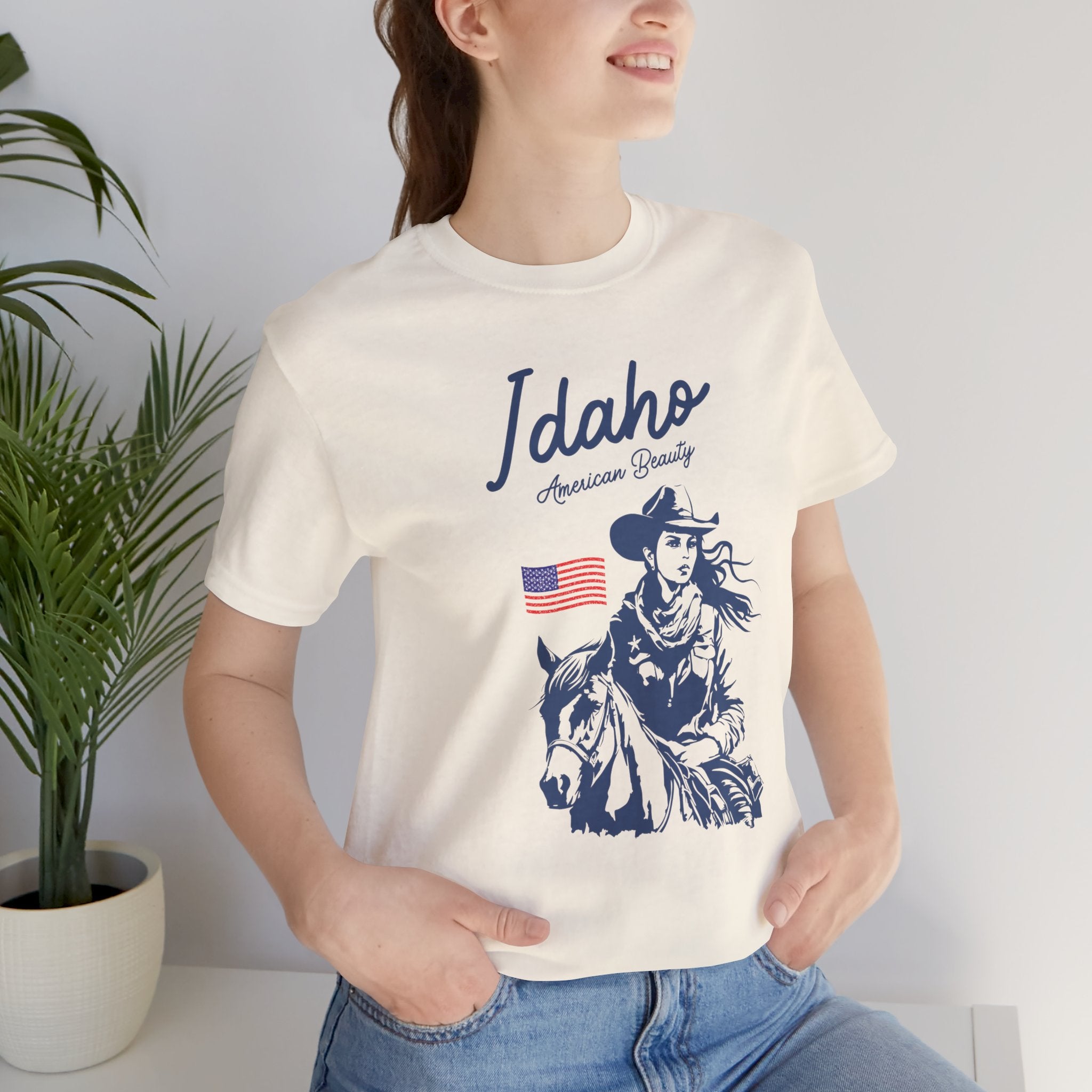 Idaho American Beauty Vintage Western T-Shirt