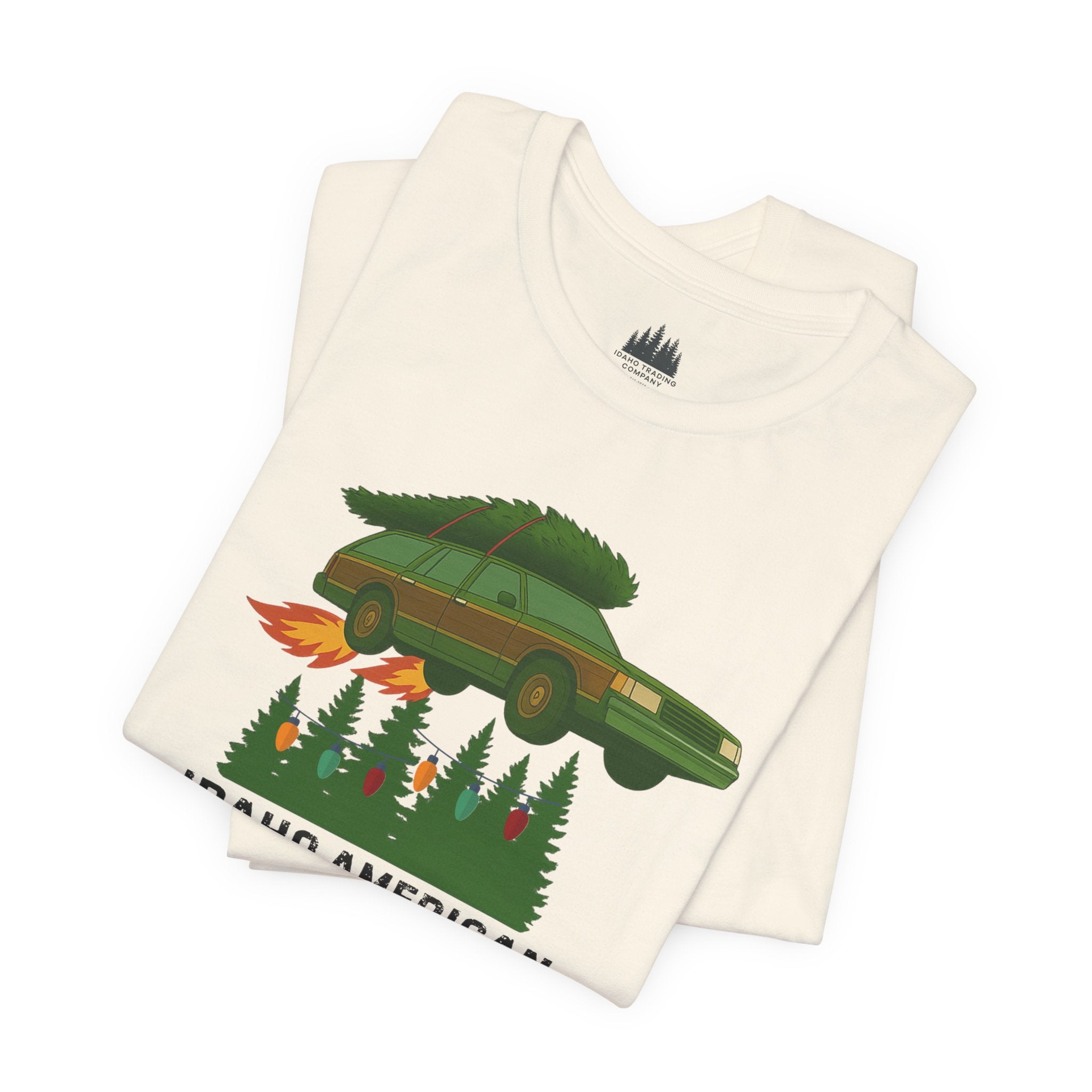 Idaho American Christmas Holiday T-Shirt