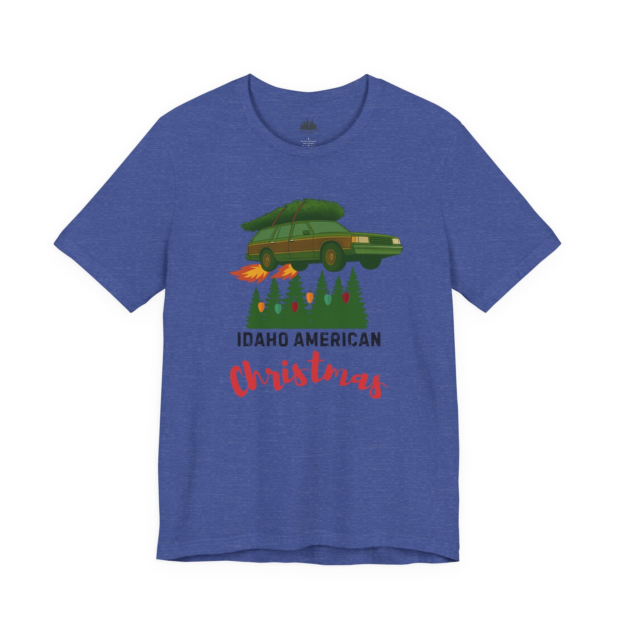 Idaho American Christmas Holiday T-Shirt
