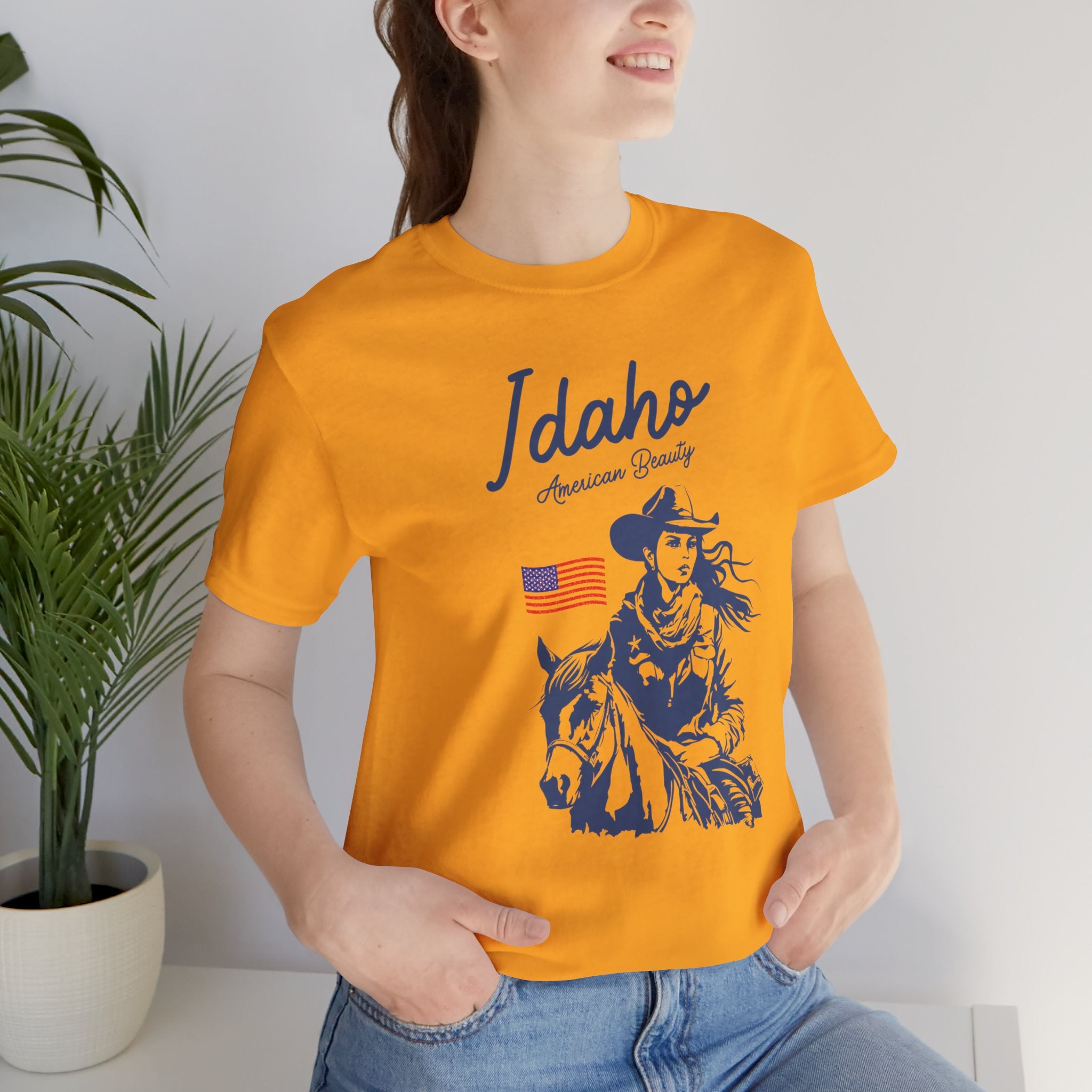 Idaho American Beauty Vintage Western T-Shirt