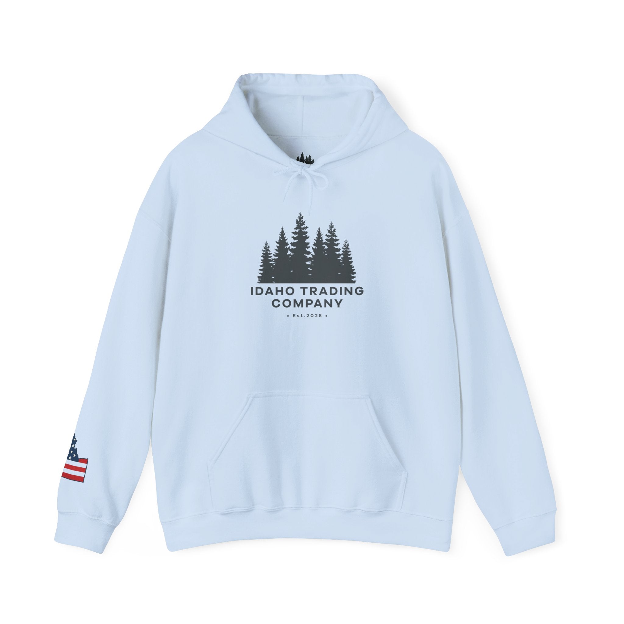 Idaho Trading Company Hoodie with Sleeve Logo