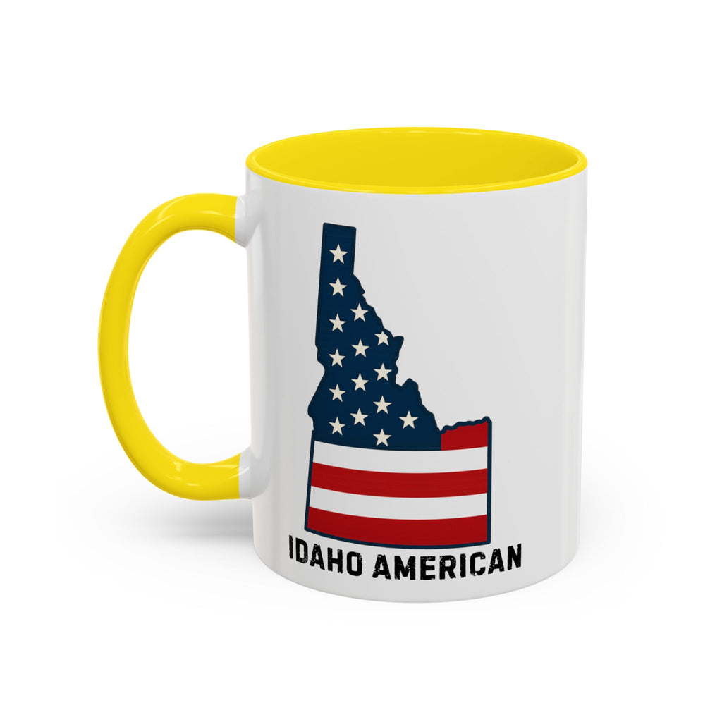 'Idaho American Coffee Mug' - 11oz & 15oz - Perfect for Patriotic Coffee Lovers