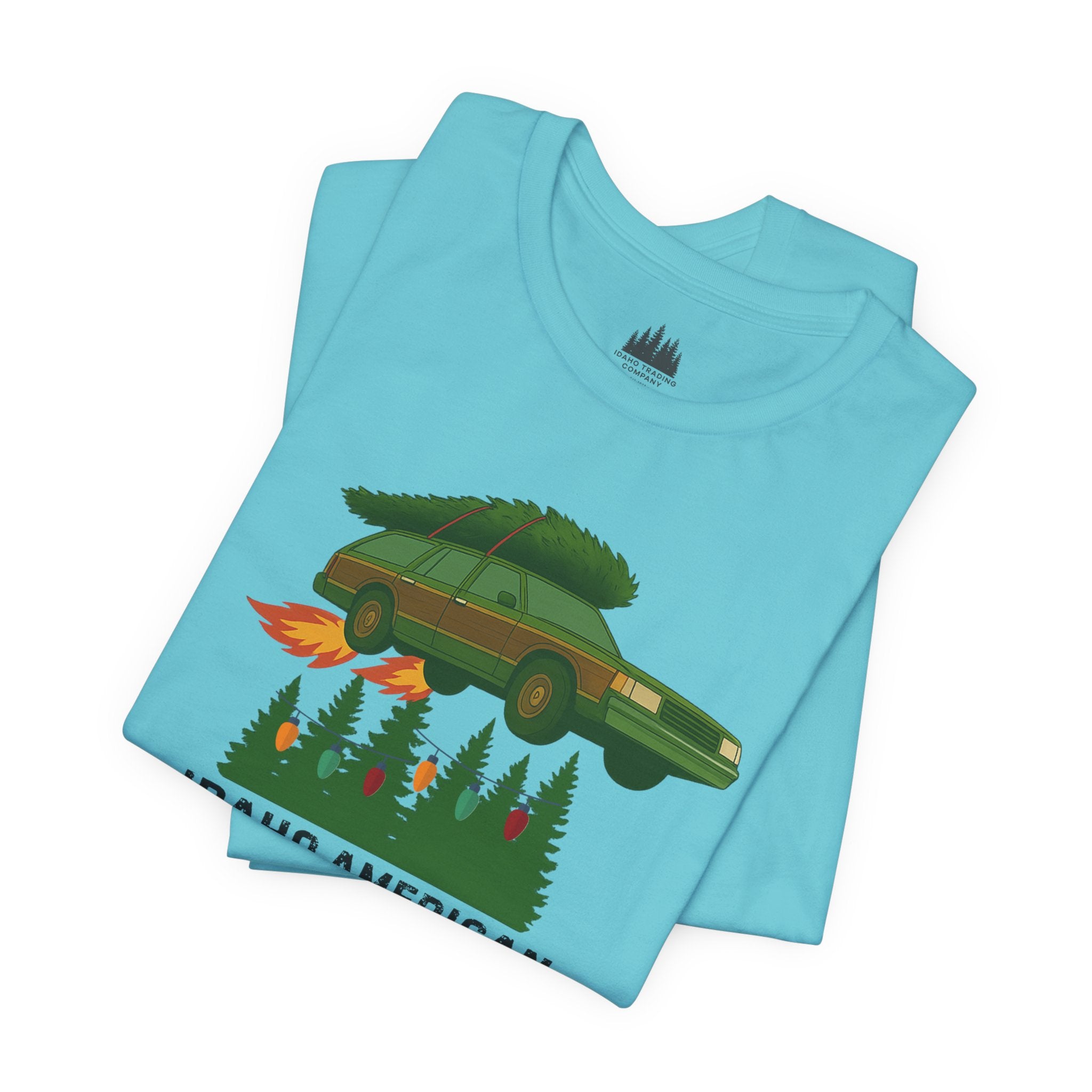 Idaho American Christmas Holiday T-Shirt