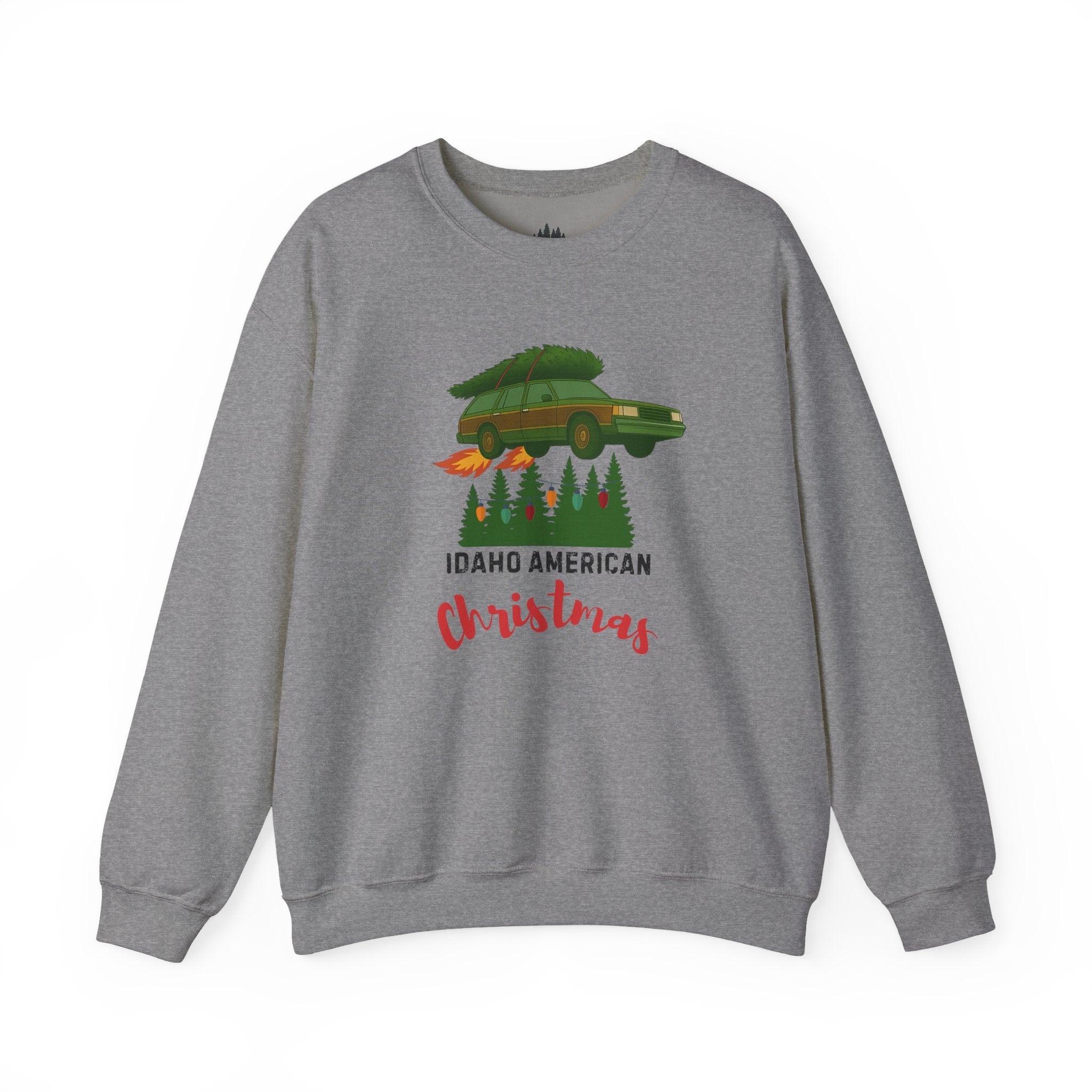 "Idaho American Christmas Holiday Vacation" Sweatshirt