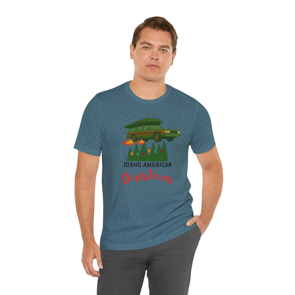 Idaho American Christmas Holiday T-Shirt