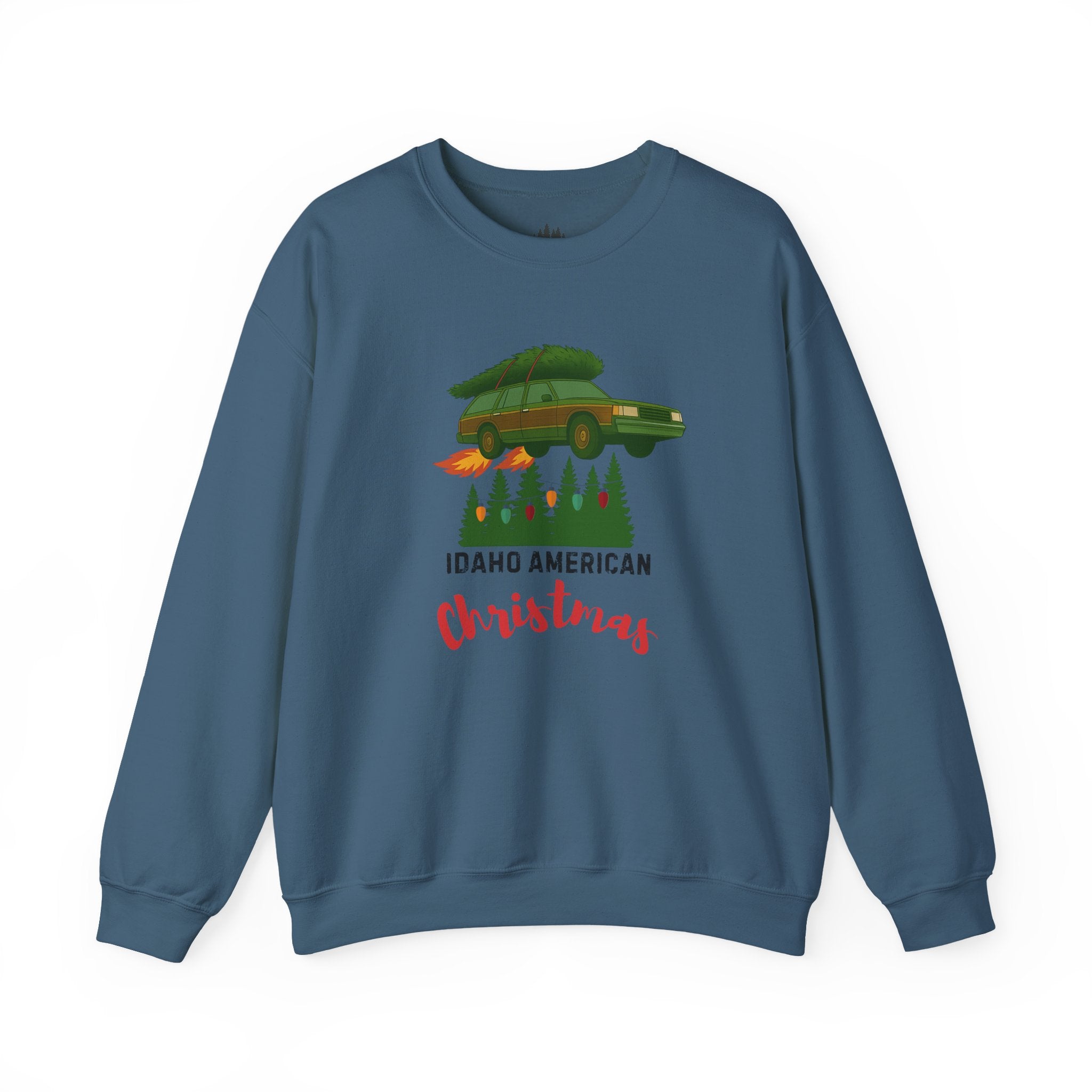 "Idaho American Christmas Holiday Vacation" Sweatshirt