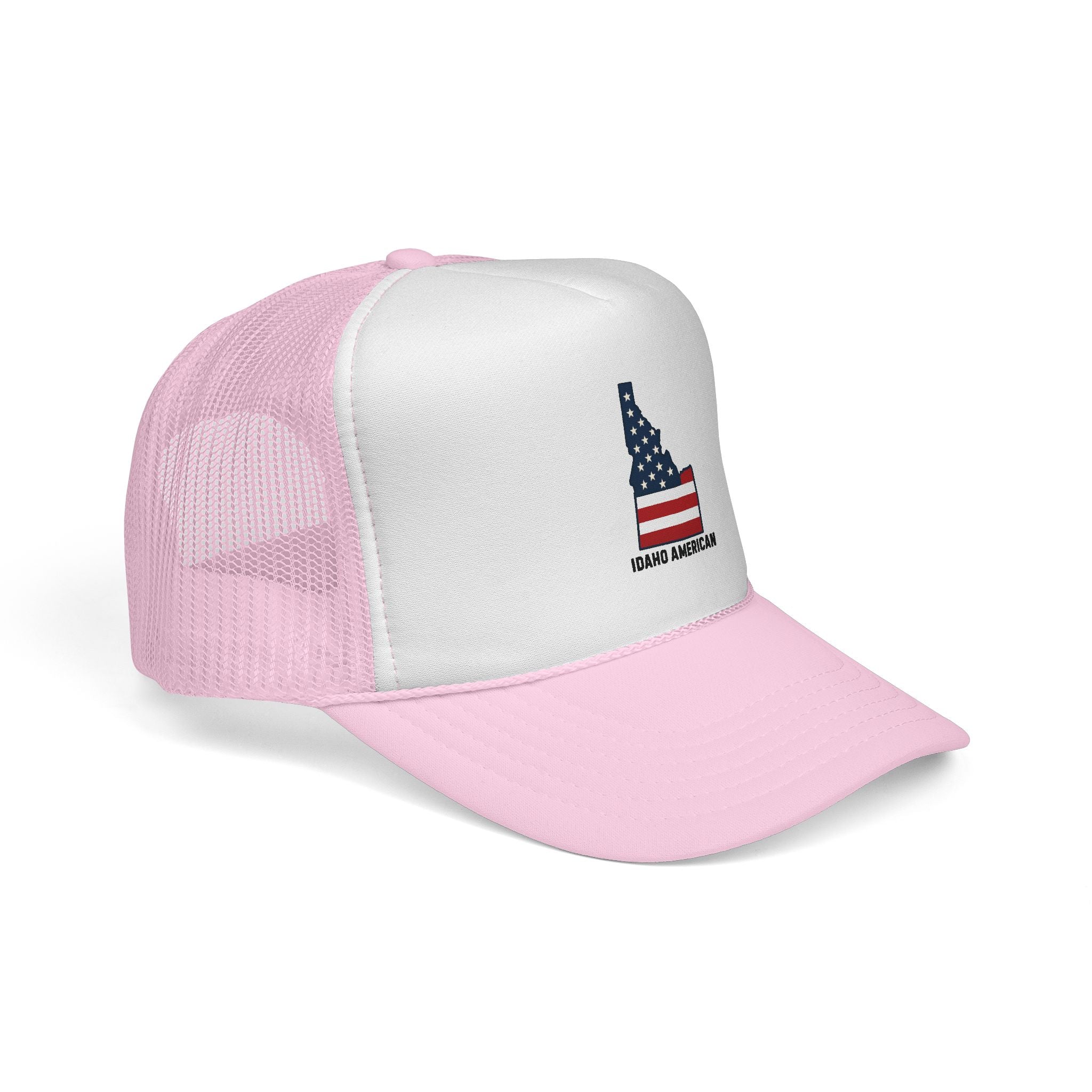 Idaho American Trucker Cap - Patriotic Mesh Hat