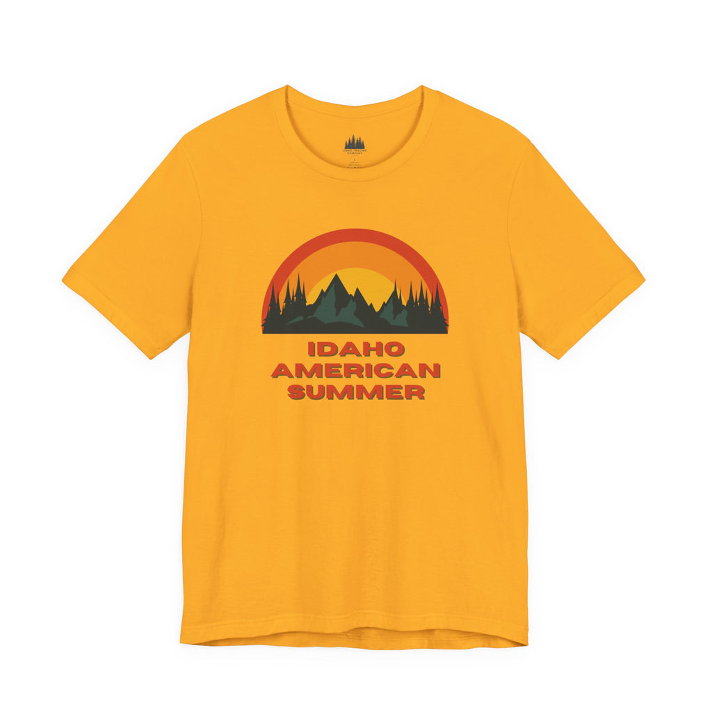 Idaho American Summer Retro T-Shirt